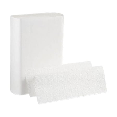 Pacific Blue White Z-Fold Paper Towel, 1-Ply.jpg