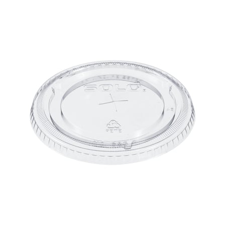 Solo Clear PET Plastic Flat Lid with Straw Slot, Fits 12 to 24 ounces.jpg
