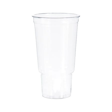Solo Ultra Clear 32AC Clear Pedestal PET Plastic Cold Cup.jpg