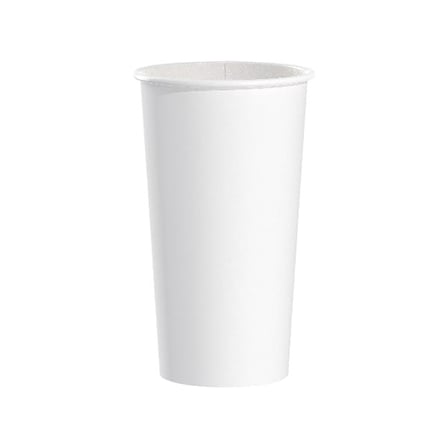 Solo White Single-Sided Poly Paper Hot Cup, 20 Ounces.jpg