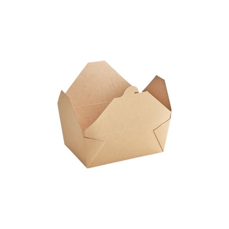 SQP 100460 Eco-Box Kraft Paper Take-Out Container, #4.jpg