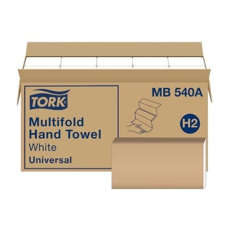 Case of Tork Universal White Multifold Paper Towel White, H2, 2-Ply.jpg