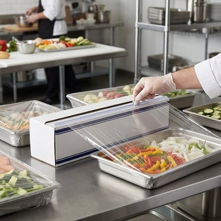 Vintage 24" x 2000' Foodservice Cling Film with Slide Cutter product image
