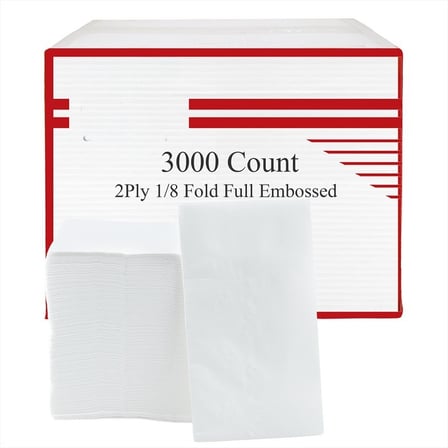 Case of White Fold Dinner Napkin, 2-Ply, 14 by 16 Inches.jpg