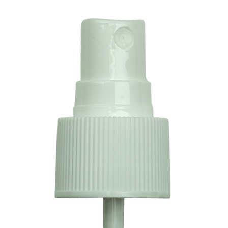 WHITE Fine Mist Sprayer Ribbed Skirt 24-410 203mm Dip Tube(2000/case)