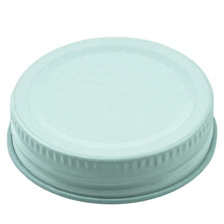 White Metal 48-400 Lid with standard plastisol liner - 2205/case