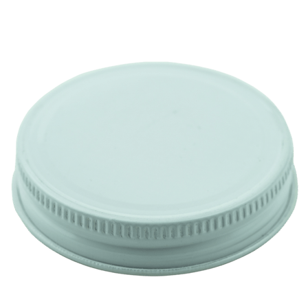 White Metal 53-400 Lid with standard plastisol liner (2288/cs)