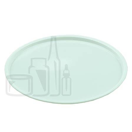 White PET Plastic 70 mm Sealing Disc(9000/cs)