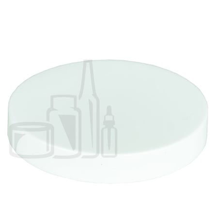 White Smooth CT Cap 70/400 w/ Foam Liner - 1134/case