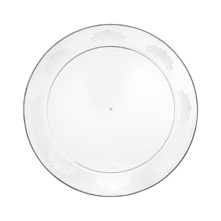 WNA Comet 9 Inches Clear Plastic Designerware Plate.jpg