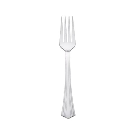 WNA Reflections 7 Inches Heavy Weight Silver PS Plastic Fork.jpg