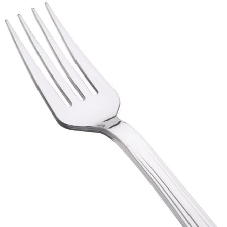 WNA Reflections 7 Inches Heavy Weight Silver Plastic Fork.jpg