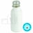 0.5oz Blue Glass Boston Round Bottle 18-400(540/case)