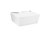 #1 Kraft Microwavable Folded Paper Take-Out Containers 5.3" x 4.3" x 2.5" - (450/Case)
