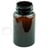 120cc Dark Amber PET Plastic Packer Bottle 38-400(500/case)