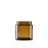 4 oz Amber Frosted Glass Straight-Sided Round Jar 58-400 Neck Finish