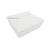 #5 Black Microwavable Folded Paper Take-Out Containers 9" x 9" x 2.5" - (140/Case)