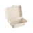 9 x 9 x 3 Sugarcane Bagasse Clamshell White 3 Compartment Takeout Container.png