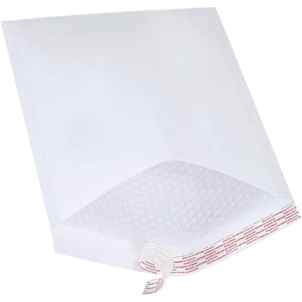 10 1/2 x 16" White #5 Self-Seal Bubble Mailers (25 Pack)