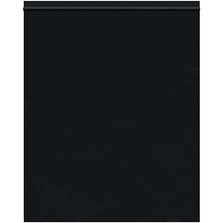 10 x 12" - 2 Mil Black Reclosable Poly Bags