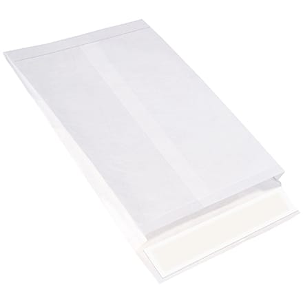 10 x 13 x 1 1/2" White Expandable Tyvek® Envelopes