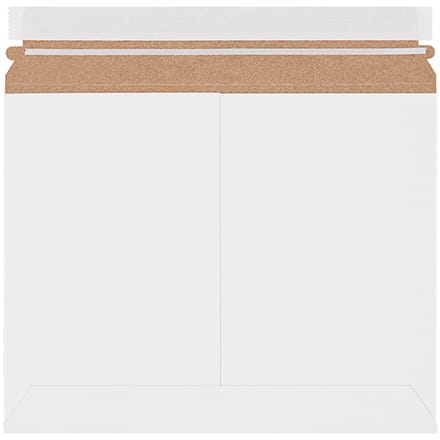 11 1/2 x 9" White Stayflats Lite® Mailers