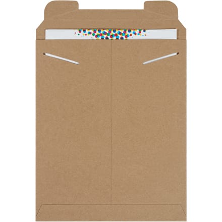 11 x 13 1/2" Kraft Stayflats® Mailers