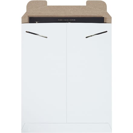 11 x 13 1/2" White Stayflats® Mailers