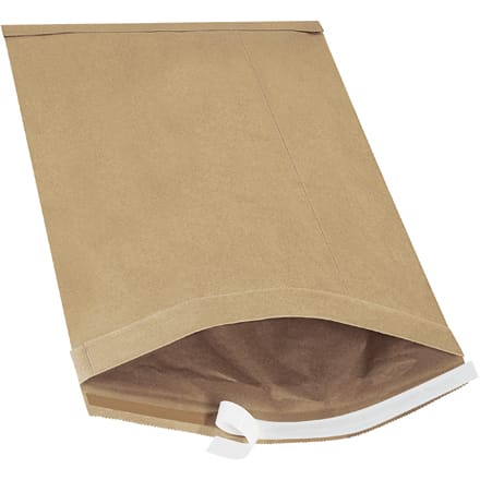 12 1/2 x 19" Kraft #6 Self-Seal Padded Mailers (25 Pack)