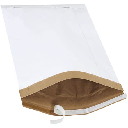 12 1/2 x 19" White #6 Self-Seal Padded Mailers (25 Pack)