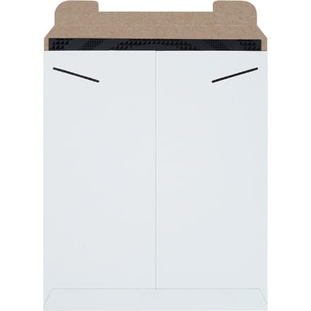 12 3/4 x 15" White Stayflats® Mailers