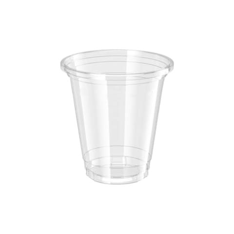 12 oz. Clear PET Plastic Cold Cups, 98mm - (1000/Case)