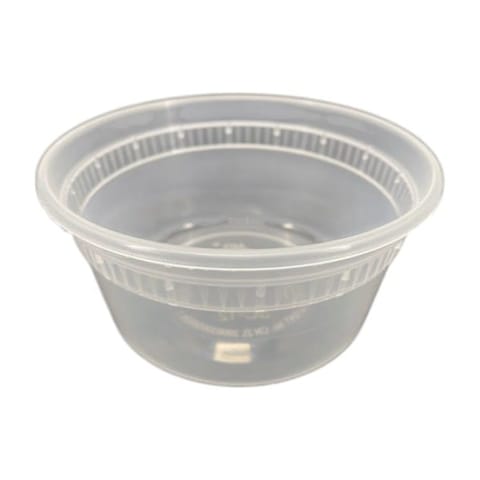 12 oz. Heavy-Duty Clear Deli Container, Microwavable - (500/Case)