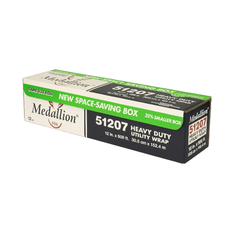 12" x 500' Foodservice Heavy Duty Aluminum Foil Roll