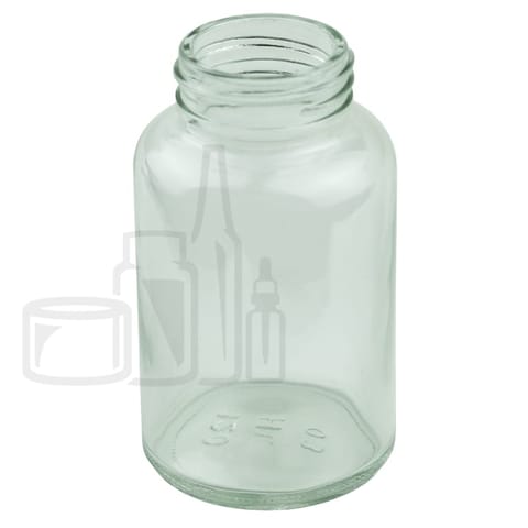 120cc Clear Glass Packer Bottle 38-400 (144/Case)