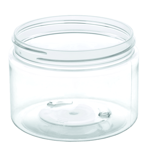 12oz PET Plastic SS Jar Clear 89-400 (Tray Packs)