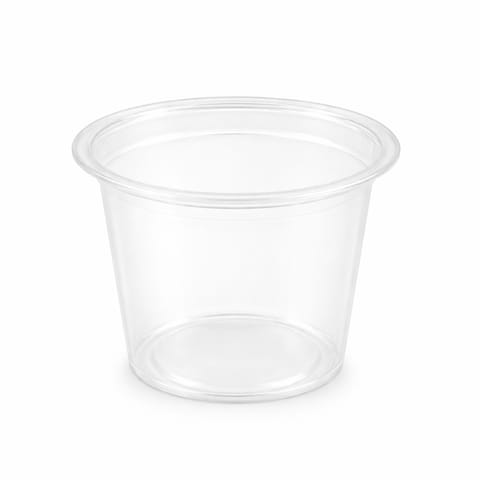 1.5 oz Clear PP Plastic Portion Cup - (2500/Case)