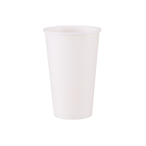16 oz White Paper Cup - (1000/Case)