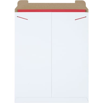 17 x 21" White Stayflats® Mailers