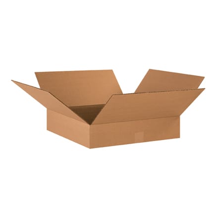 18 x 18 x 4" Flat Corrugated Boxes