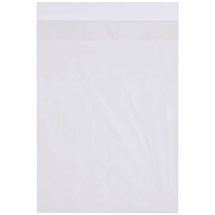 18 x 24" - 2 Mil Flap Lock Poly Bags
