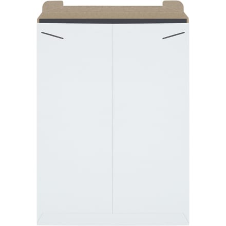 18 x 24" White Stayflats® Mailers