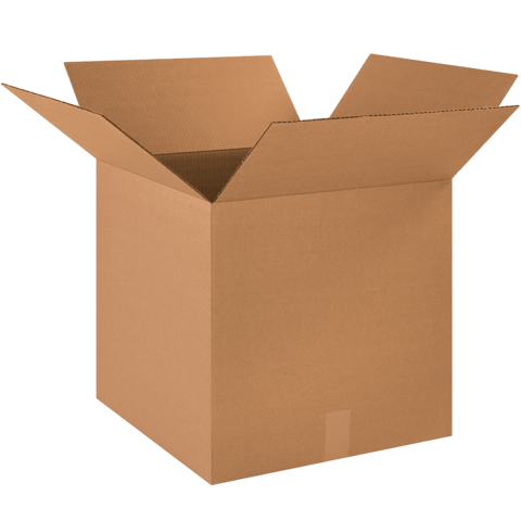 18" x 18" x 18" Corrugated Shipping Box – Kraft 32 ECT, Single Wall - (20/Bundle)