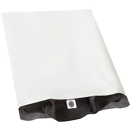 19 x 24'' Non-Perforated Lip Poly Mailer - 50% PCR