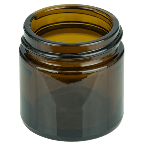 1oz Amber Glass SS Jar 48-400 (288/Case)