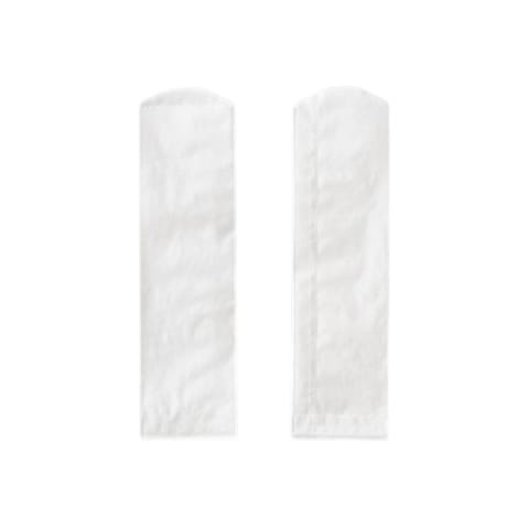 2 3/4" X 10"  White Paper Silverware Bag - (2000/Case) 4MG