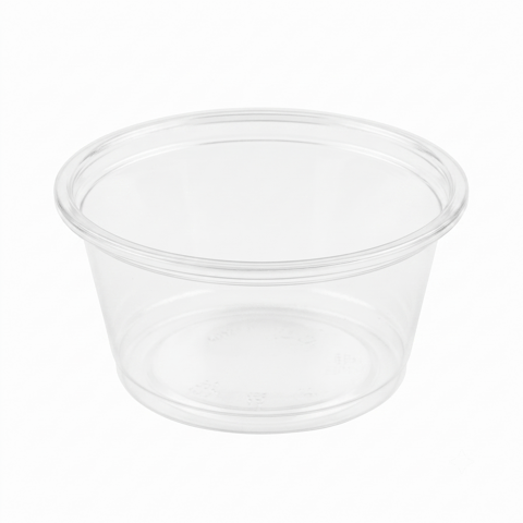 2 oz Clear PP Plastic Portion Cup - (2500/Case)