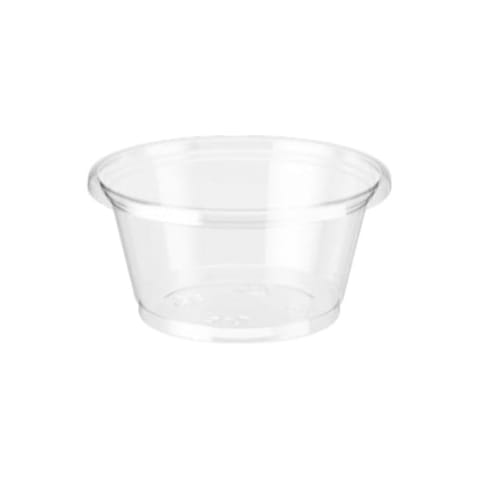 2 oz. Clear PP Plastic Portion Cup - (2500/Case)