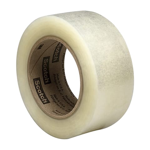 2" x 110 yds. Clear Scotch® Box Sealing Tape 313 – 2.5 Mil (2" x 100 yds. W x L)