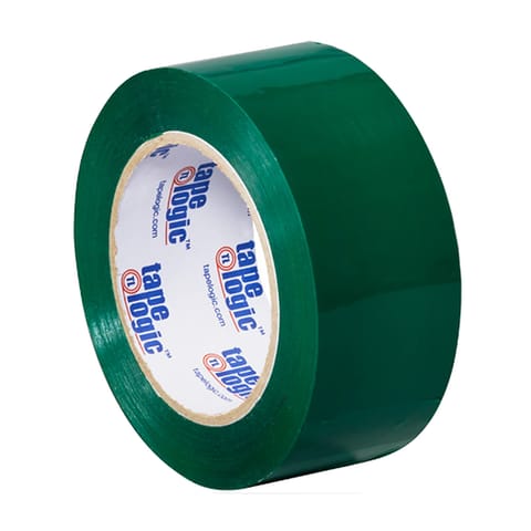 2" x 110 yds. Green (6 Pack) Carton Sealing Tape – 2.2 Mil